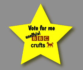 unofficial crufts badge